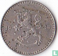 Finland 25 penniä 1928 - Image 1