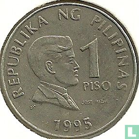 Philippines 1 piso 1995 - Image 1
