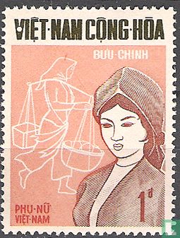 Vietnamese marktkoopvrouw