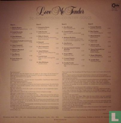 Love me tender / 32 romantische country songs - Afbeelding 2