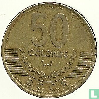 Costa Rica 50 colones 1997 - Afbeelding 2