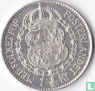 Zweden 1 krona 1937 - Afbeelding 2