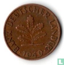 Duitsland 1 pfennig 1949 (D) - Afbeelding 1