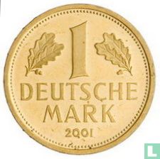 Deutschland 1 Mark 2001 (PP - A) "Retirement of the Mark Currency" - Bild 1