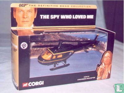 Helicopter 'The spy who loved me' Stromberg