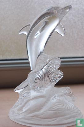 Dolfijn van glas - Afbeelding 1