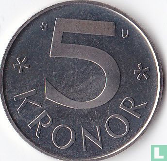 Suède 5 kronor 1980 - Image 2