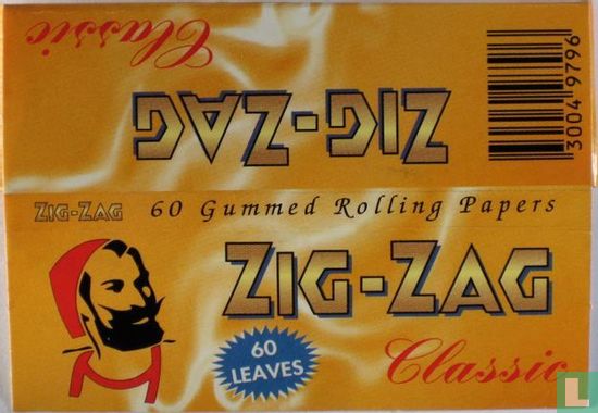 Zig - Zag Standard Size Yellow ( Classic.) 