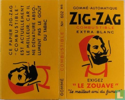Zig - Zag Double Booklet Yellow No. 602 bis 