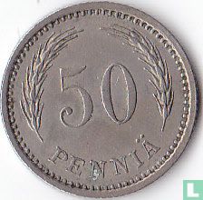 Finlande 50 penniä 1921 - Image 2