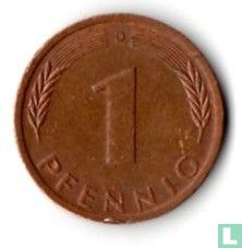 Duitsland 1 pfennig 1973 (D) - Afbeelding 2