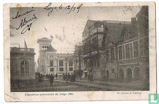 Exposition universelle de Liège 1905 - Art ancien et Canada