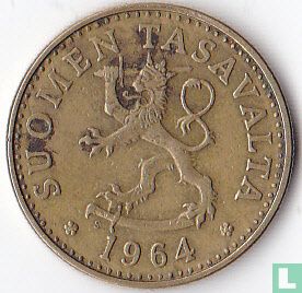 Finland 20 penniä 1964 - Image 1