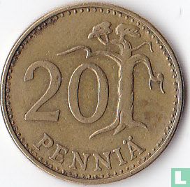 Finland 20 penniä 1964 - Image 2