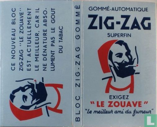 Zig - Zag Double Booklet Blue No. 601 bis 
