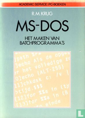MS-DOS Het maken van batchprogramma's - Bild 1