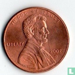 Verenigde Staten 1 cent 2002 (D) - Afbeelding 1