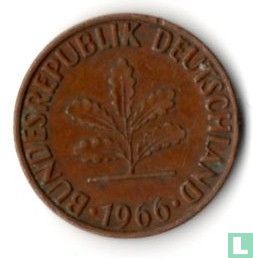 Duitsland 2 pfennig 1966 (G) - Afbeelding 1