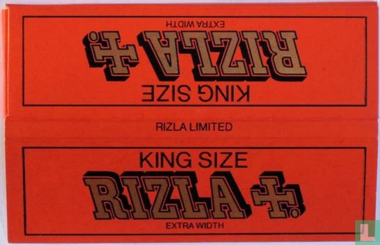 Rizla + King size Rood ( Extra Width.) 