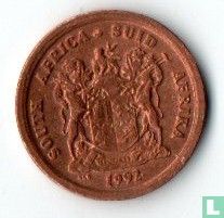 Afrique du Sud 1 cent 1992 - Image 1