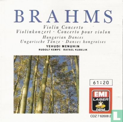 Brahms - Violin Concerto & Hungarian Dances - Afbeelding 1