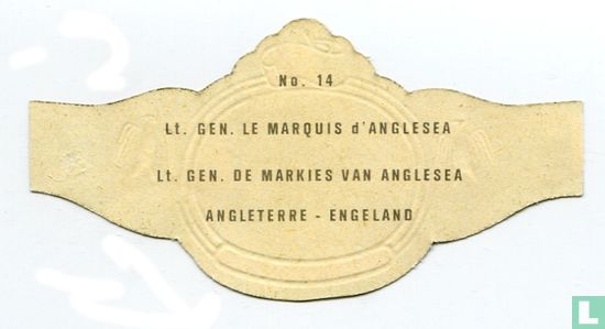 Lt. Gén. de Markies van Anglesea Engeland - Image 2