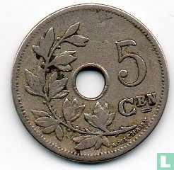 België 5 centimes 1904 (NLD) - Afbeelding 2
