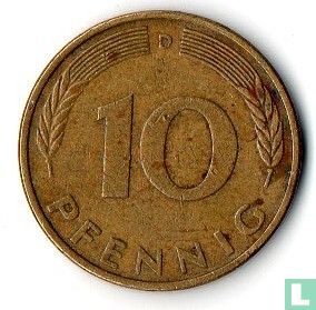 Duitsland 10 pfennig 1983 (D) - Afbeelding 2