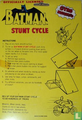 Batman Stunt Cycle 'Gyro Motorized' - Image 2