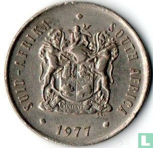 Afrique du Sud 20 cents 1977 - Image 1
