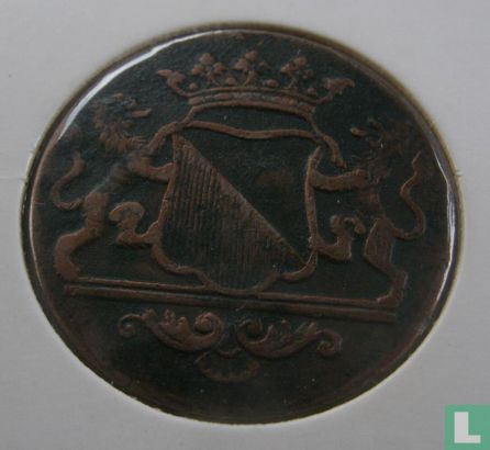 Utrecht 1 duit 1791 (koper) - Afbeelding 2