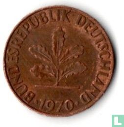 Duitsland 2 pfennig 1970 (J) - Afbeelding 1