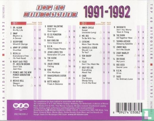 Top 40 Hitdossier 1991-1992 - Image 2