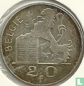 Belgium 20 francs 1953 (NLD) - Image 2