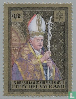 Reizen van Paus Benedictus XVI in 2007