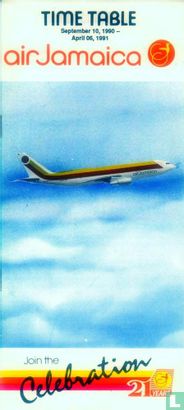 Air Jamaica 10/09/1990 - 06/04/1991 - Bild 1