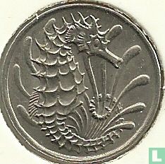 Singapour 10 cents 1982 - Image 2