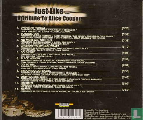 Just like...A tribute to Alice Cooper - Image 2