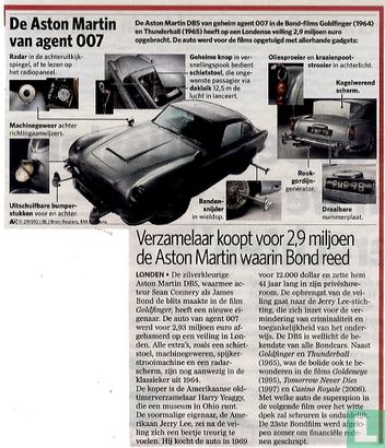 De Aston Martin van agent 007