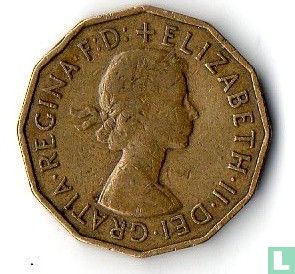 Verenigd Koninkrijk 3 pence 1956 - Afbeelding 2