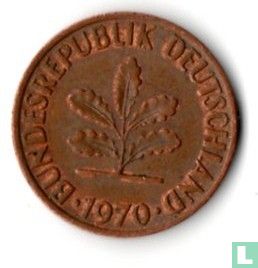 Duitsland 2 pfennig 1970 (D) - Afbeelding 1