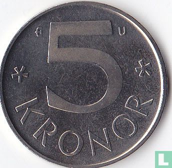 Suède 5 kronor 1981 - Image 2