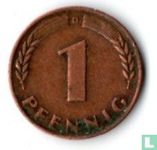 Duitsland 1 pfennig 1966 (D) - Afbeelding 2