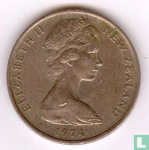 New Zealand 10 cents 1974 - Image 1