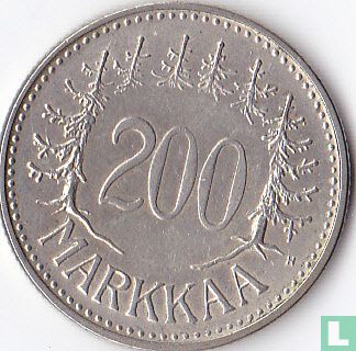 Finland 200 markkaa 1956 - Afbeelding 2