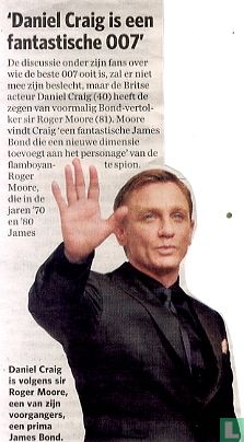 'Daniel Craig is een fantastische 007'