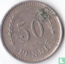 Finland 50 penniä 1937 - Afbeelding 2