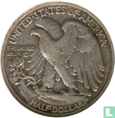 Vereinigte Staaten ½ Dollar 1923 - Bild 2