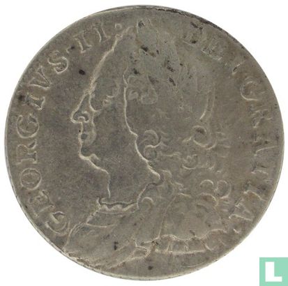 Verenigd Koninkrijk 6 pence 1757 - Afbeelding 2