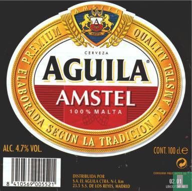 Aguila Amstel 100cl